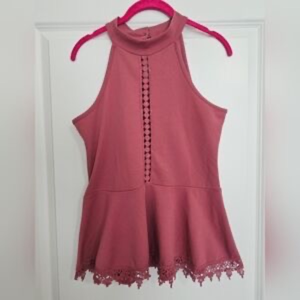 Rue 21 Pink Halter Top